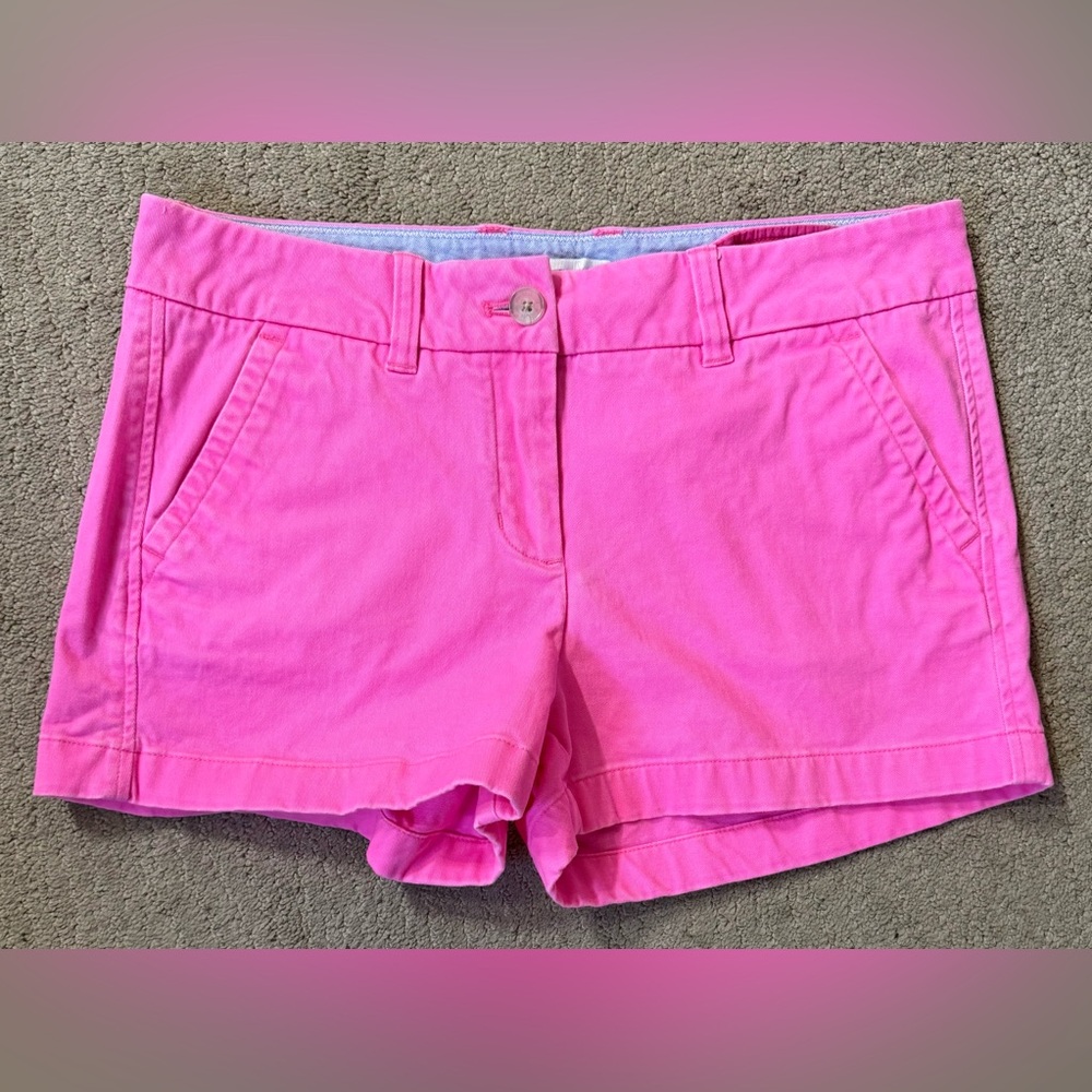 Southern Tide Pink Leah Shorts SZ 6